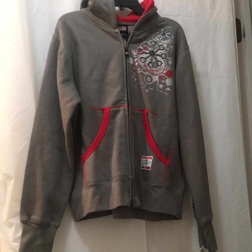 Chase Authentics Tony Stewart Zipped Hoodie (NASCAR)